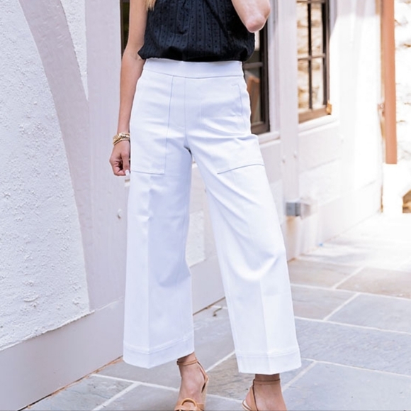 NWT Spanx On The Go Ulitimate Opacity Wide Leg Pant, L - Picture 5 of 7